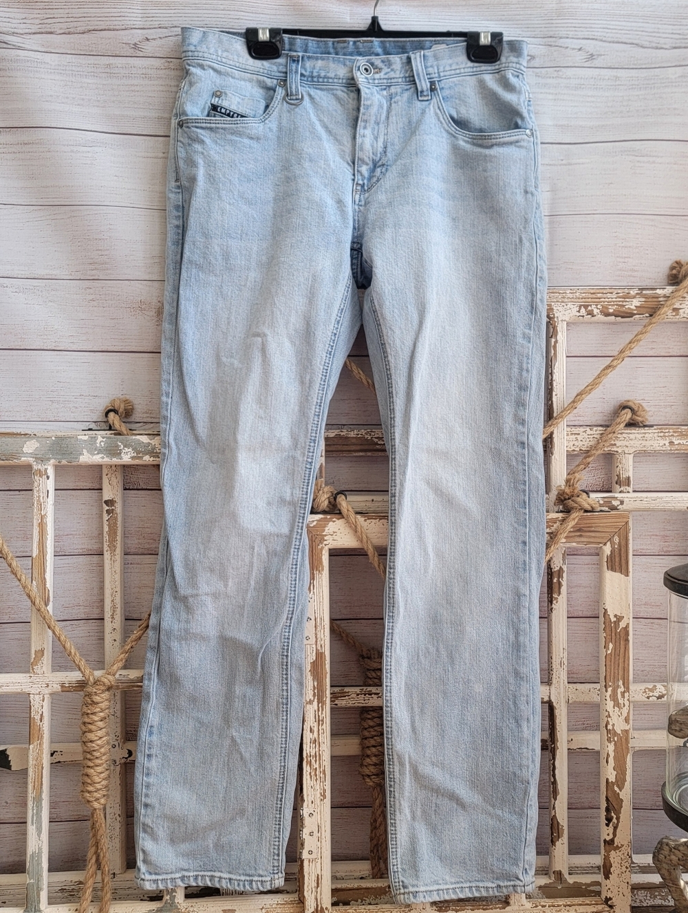 Empyre Mens Skeletor Skinny Jeans-size 34